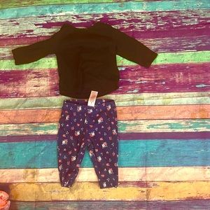 Set 0-3 months outfit girls